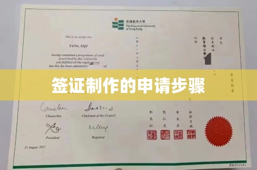 泰安签证制作的申请步骤
