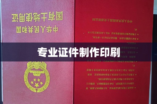 泰安专业证件制作印刷