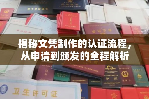泰安揭秘文凭制作的认证流程，从申请到颁发的全程解析