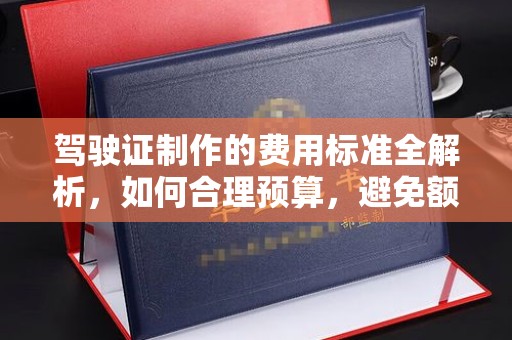 泰安驾驶证制作的费用标准全解析，如何合理预算，避免额外支出